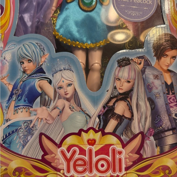 Yeloli BJD 23” Blue Peacock Doll - Large Doll NWT - Picture 4 of 8